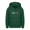WATN? - Teenager Hoodie - Flaschengrün