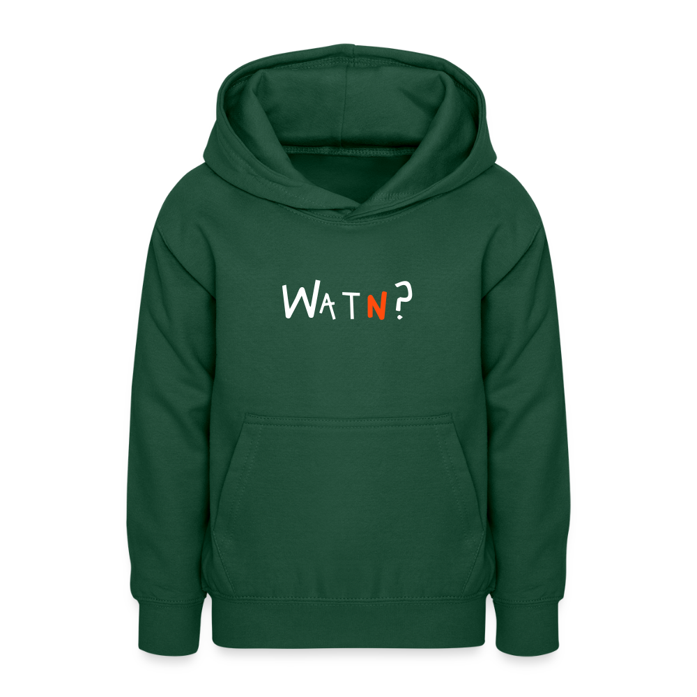 WATN? - Teenager Hoodie - Flaschengrün