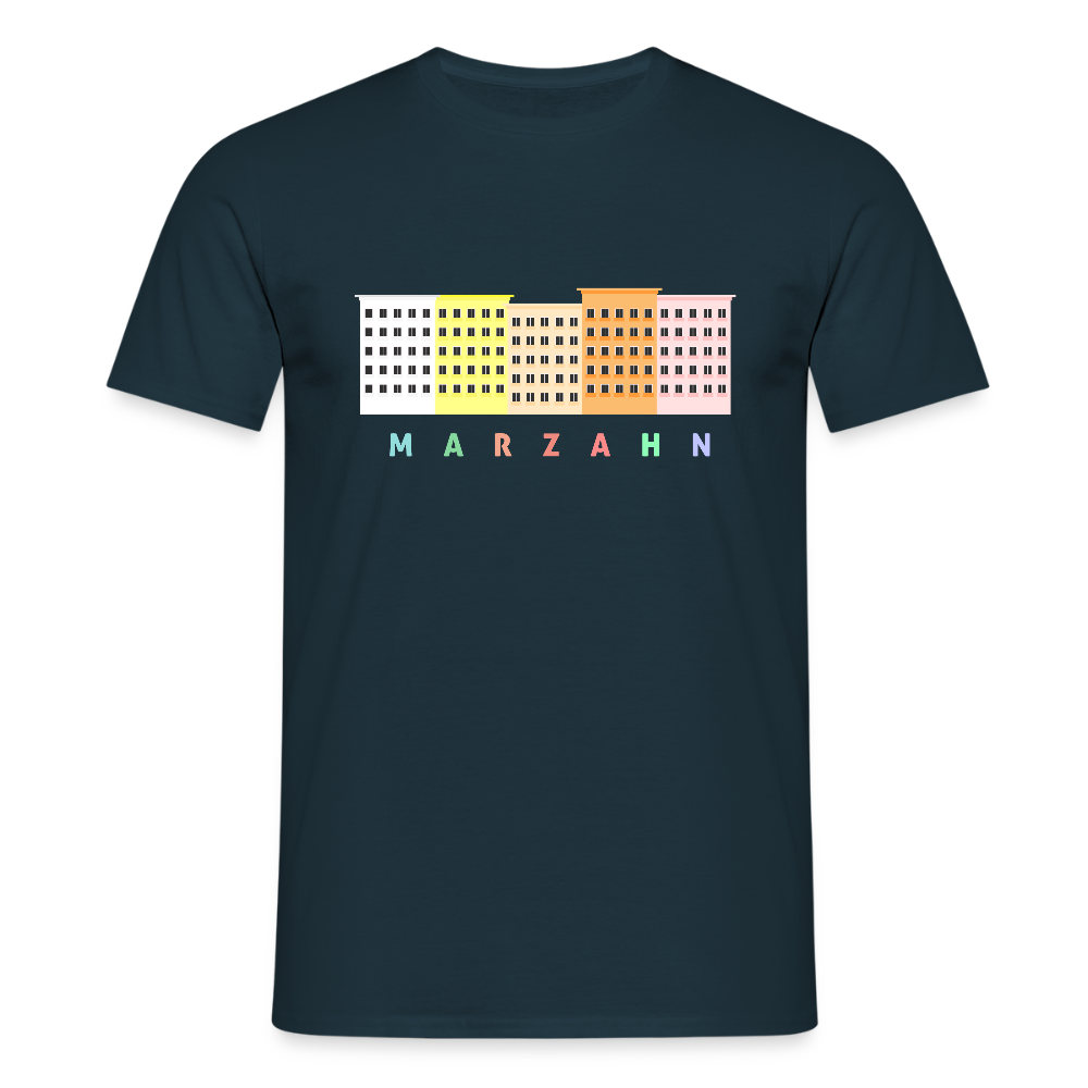 Marzahn - Männer Premium T-Shirt - Navy