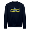 Bin jeheimnisvoll wie'n Dönerrezept. - Unisex Bio Sweatshirt - Navy