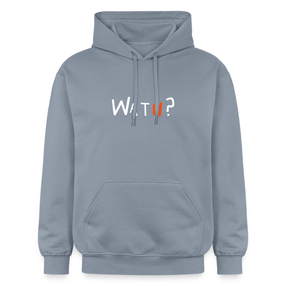 WATN? - Hoodie - Blau