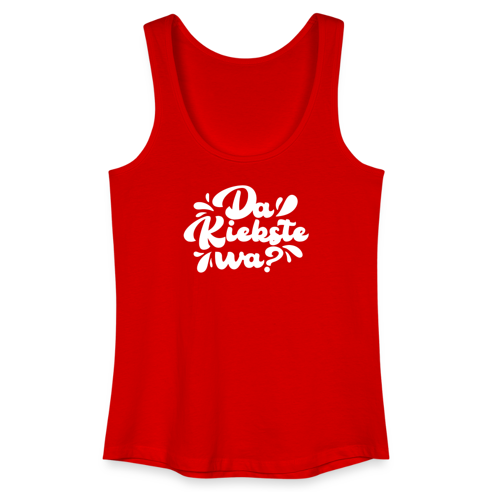Kiekste - Frauen Bio Tank Top - Rot