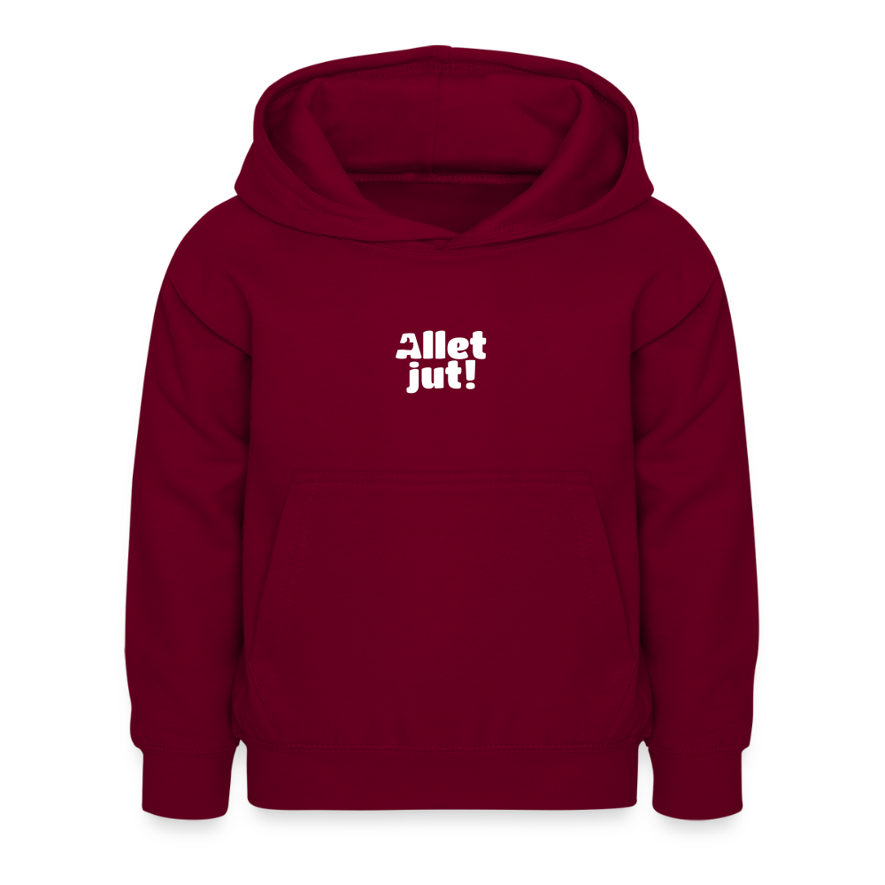 Allet Jut - Kinder Hoodie - Bordeaux