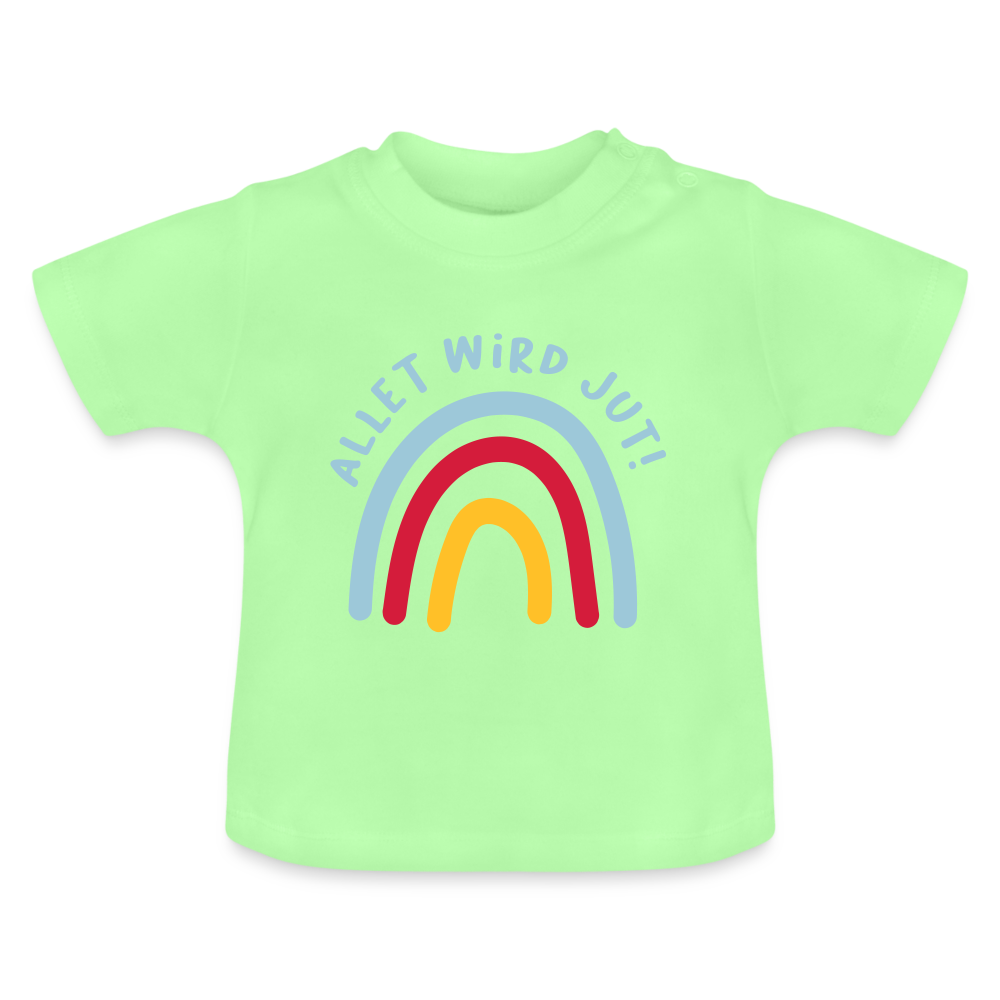 Allet wird jut! - Baby T-Shirt - Mintgrün