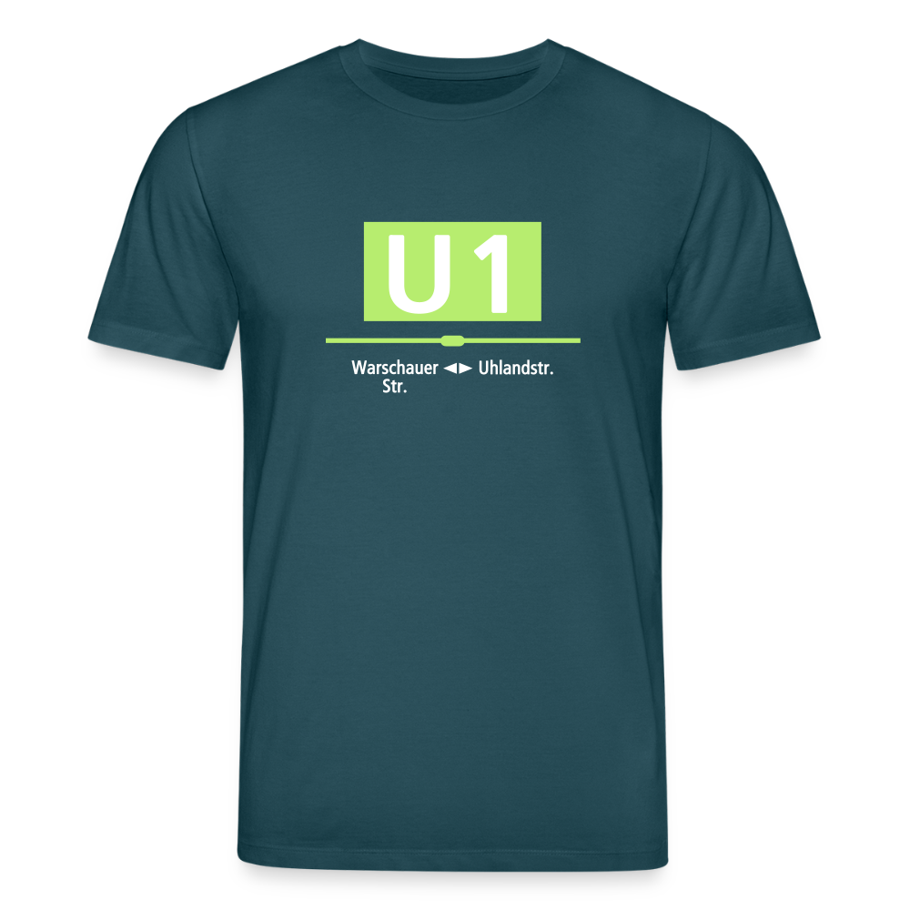 U1 - Unisex Bio T-Shirt - Dunkles Petrol