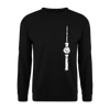 Fernsehturm Zick zack - Unisex Pullover - Schwarz