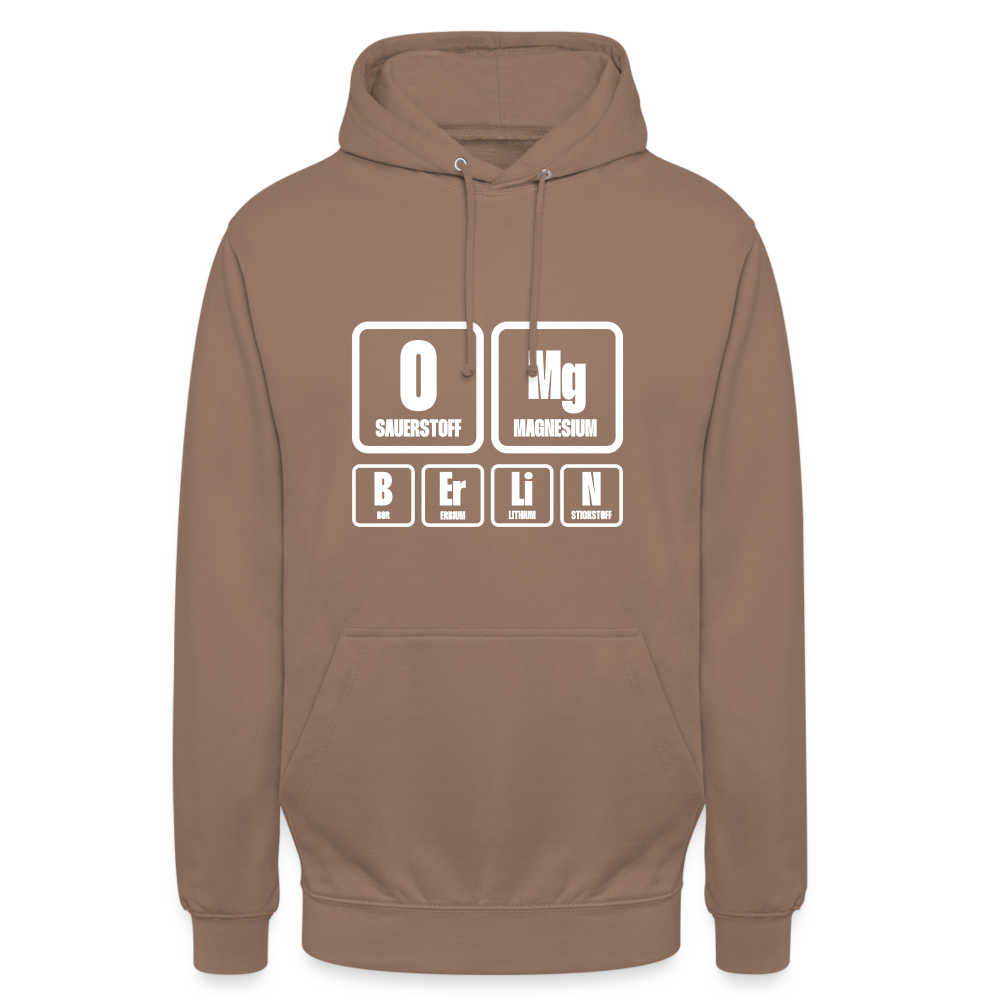 OMG Berlin - Unisex Hoodie - Mokka