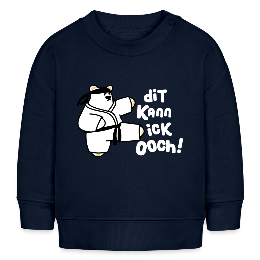 Dit kann ick ooch! - Baby Bio Pullover - Navy