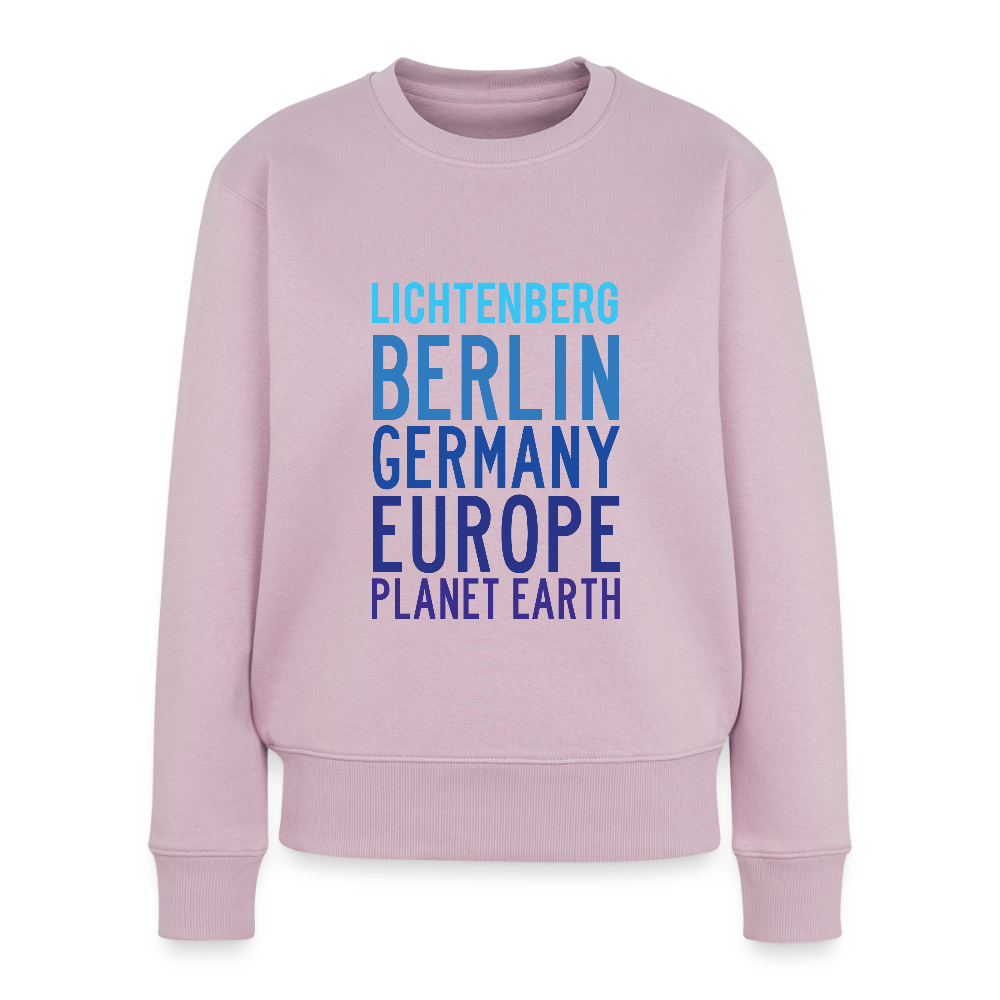 Lichtenberg Planet Earth - Frauen Premium Pullover - Altrosa
