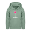 Berliner Luftballon - Teenager Hoodie - Graugrün