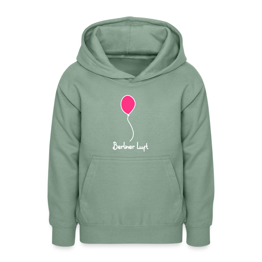Berliner Luftballon - Teenager Hoodie - Graugrün