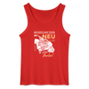 Neuseeland oder Neukölln - Männer Tank Top - Rot