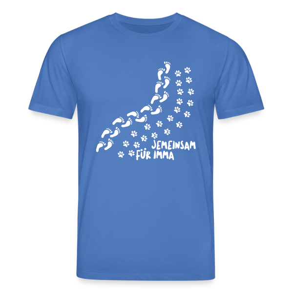 Jemeinsam Für Imma - Unisex Bio T-Shirt - Achtsames Blau
