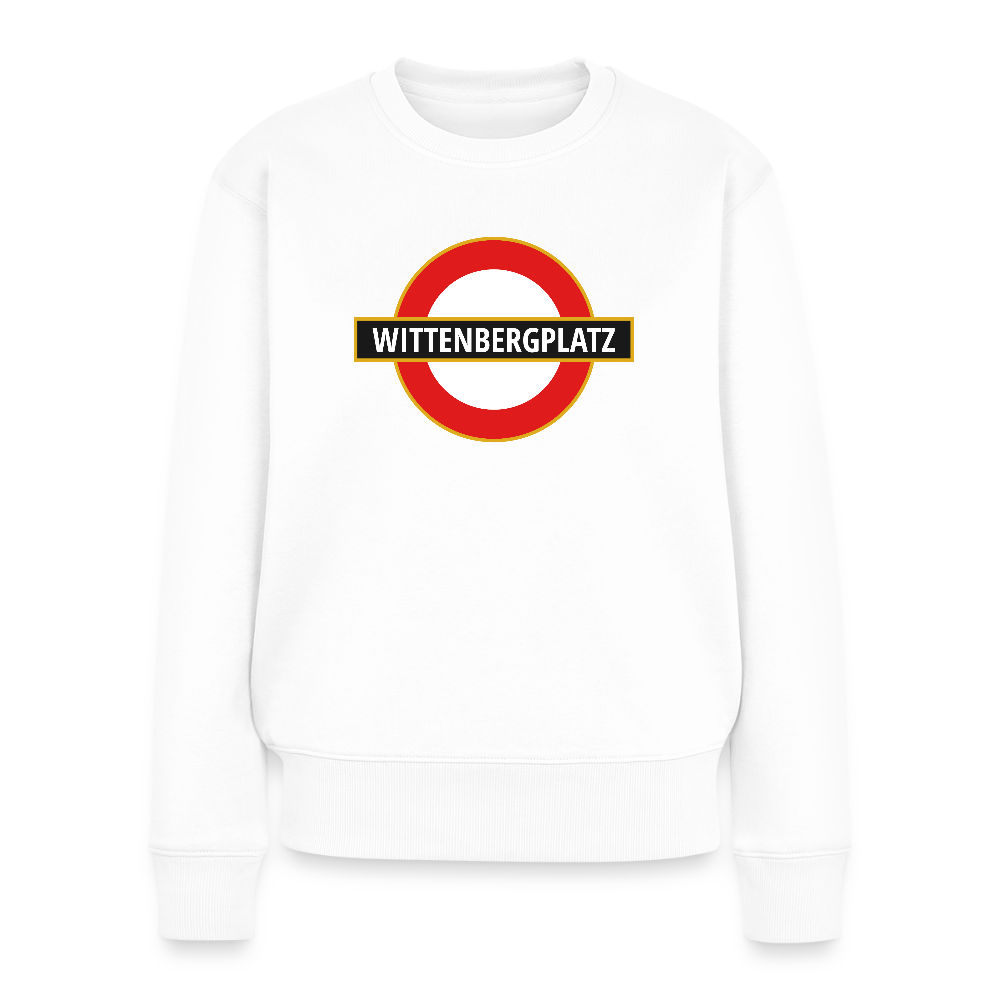 Wittenbergplatz - Frauen Premium Pullover - Weiß