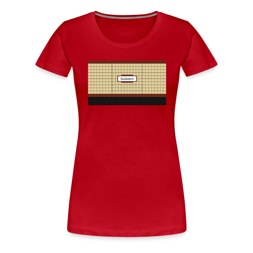 Südstern - Frauen Premium T-Shirt - Rot