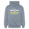 Keen Bock uff Erwachsensein - Hoodie - Blau