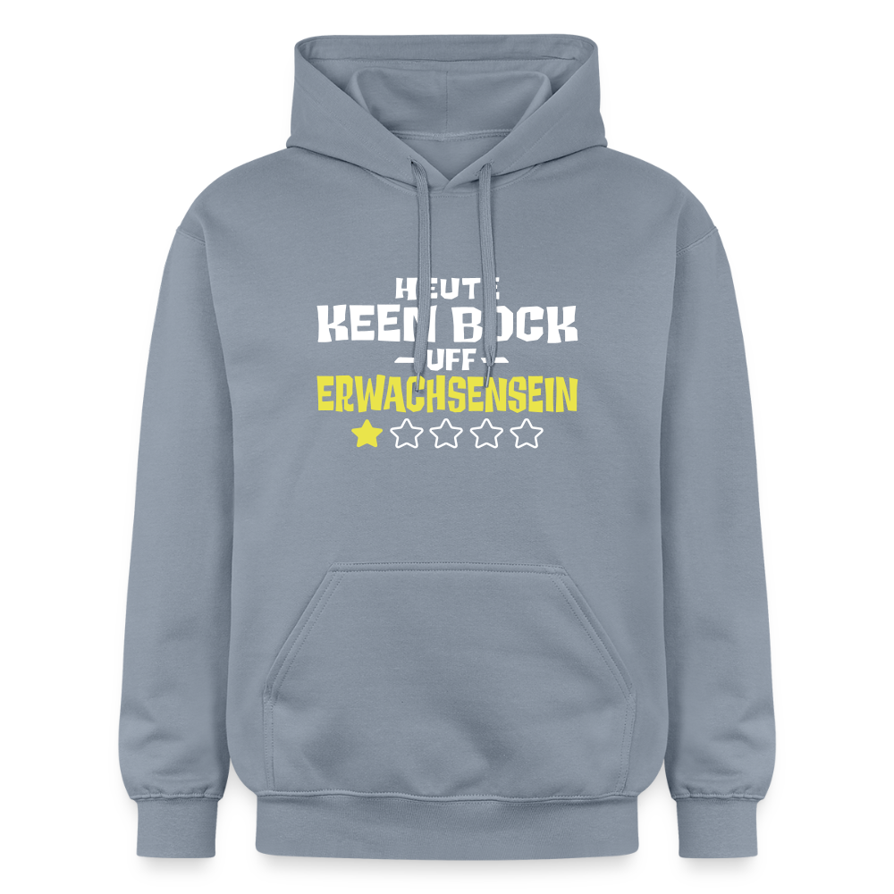Keen Bock uff Erwachsensein - Hoodie - Blau