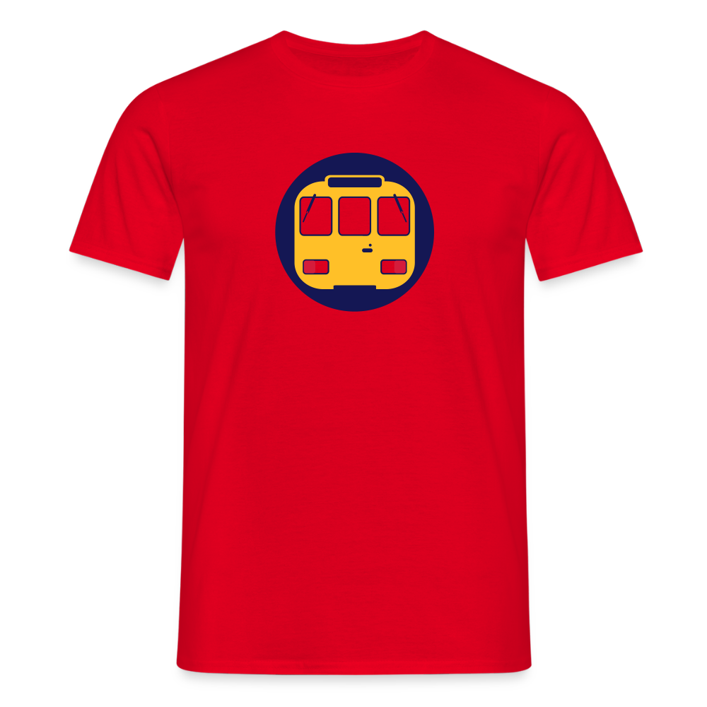 U-Bahntunnel - Männer Premium T-Shirt - Rot