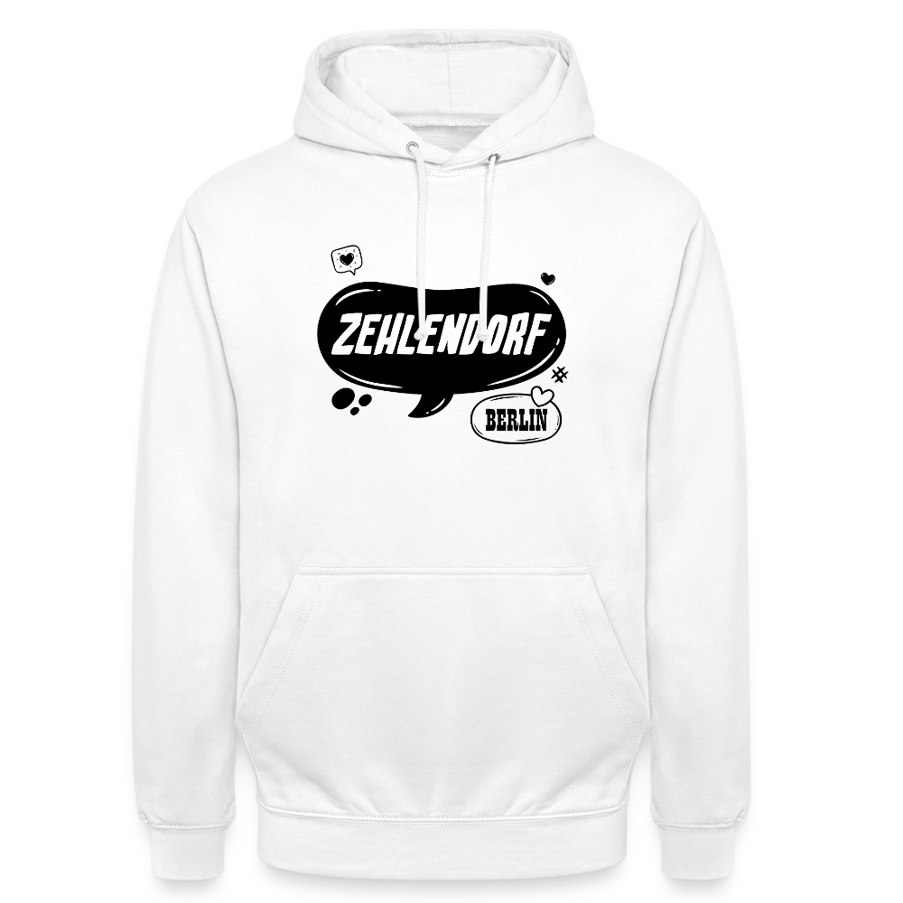 Zehlendorf Berlin - Unisex Hoodie - Weiß