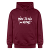 Mehr Jlitzer im Alltag! - Hoodie - Maroon