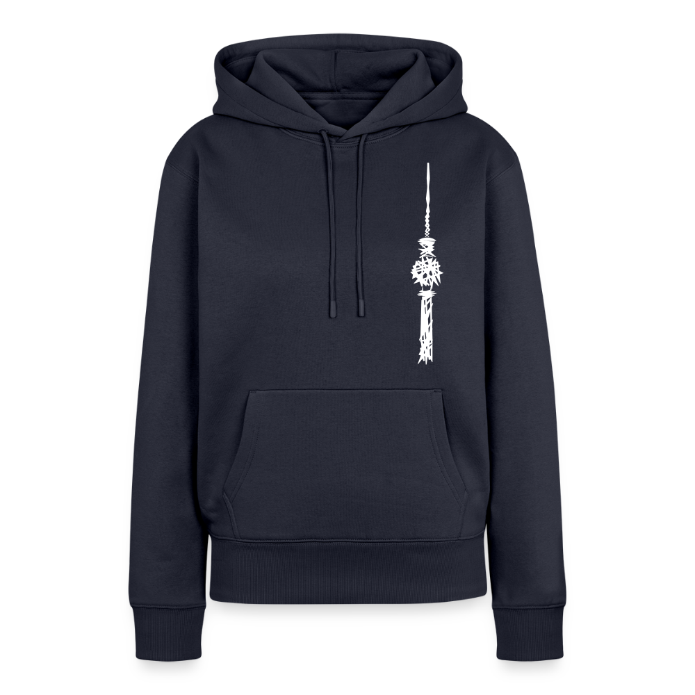 Fernsehturm Zick zack - Frauen Premium Hoodie - Navy