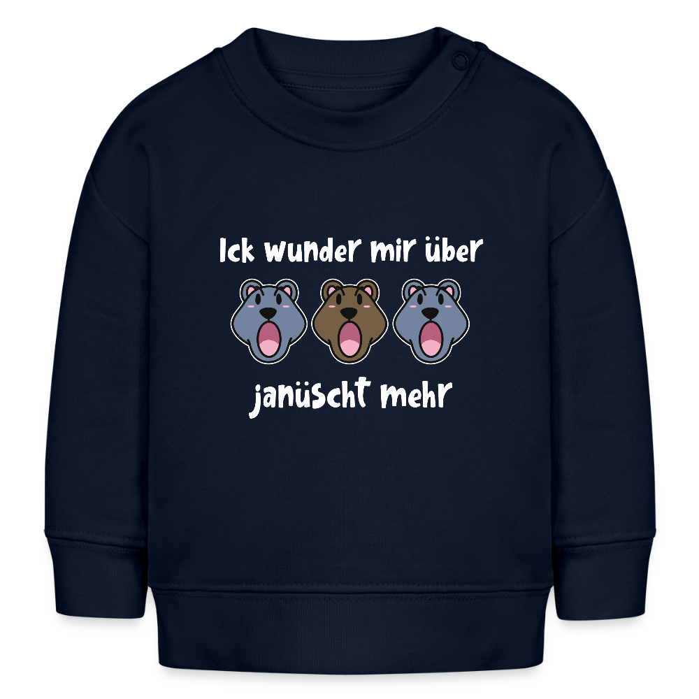 Ick wunder mir - Baby Bio Pullover - Navy