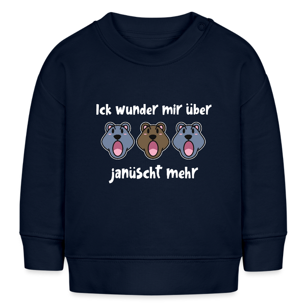 Ick wunder mir - Baby Bio Pullover - Navy