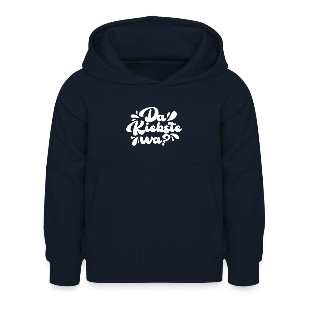 Kiekste - Kinder Hoodie - Navy