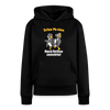Juten Morjen, Backfeifenjesichta! - Frauen Premium Hoodie - Schwarz
