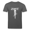 Motor icke - Unisex Bio T-Shirt - Anthrazit