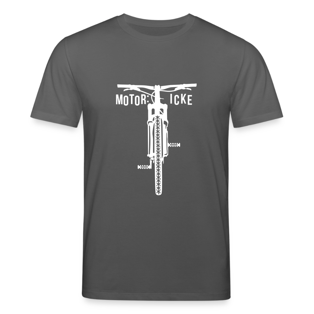 Motor icke - Unisex Bio T-Shirt - Anthrazit