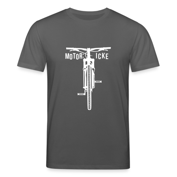 Motor icke - Unisex Bio T-Shirt - Anthrazit