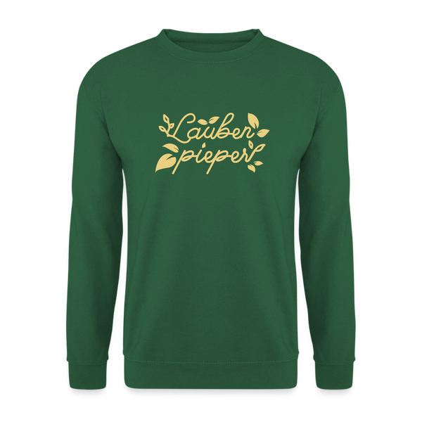 Lauben pieper - Unisex Pullover - Grün