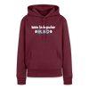 Mein biologischer Hund. - Frauen Premium Hoodie - Burgunderrot