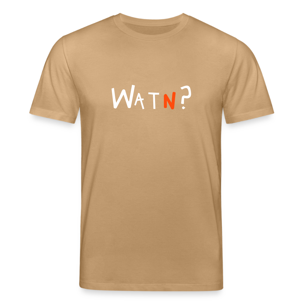 WATN? - Unisex Bio T-Shirt - Karamell