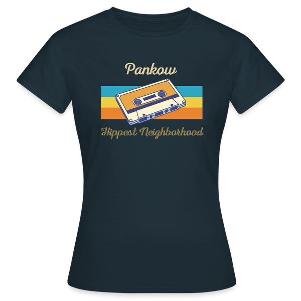 Pankow Hippest Neighborhood - Frauen Premium T-Shirt - Navy