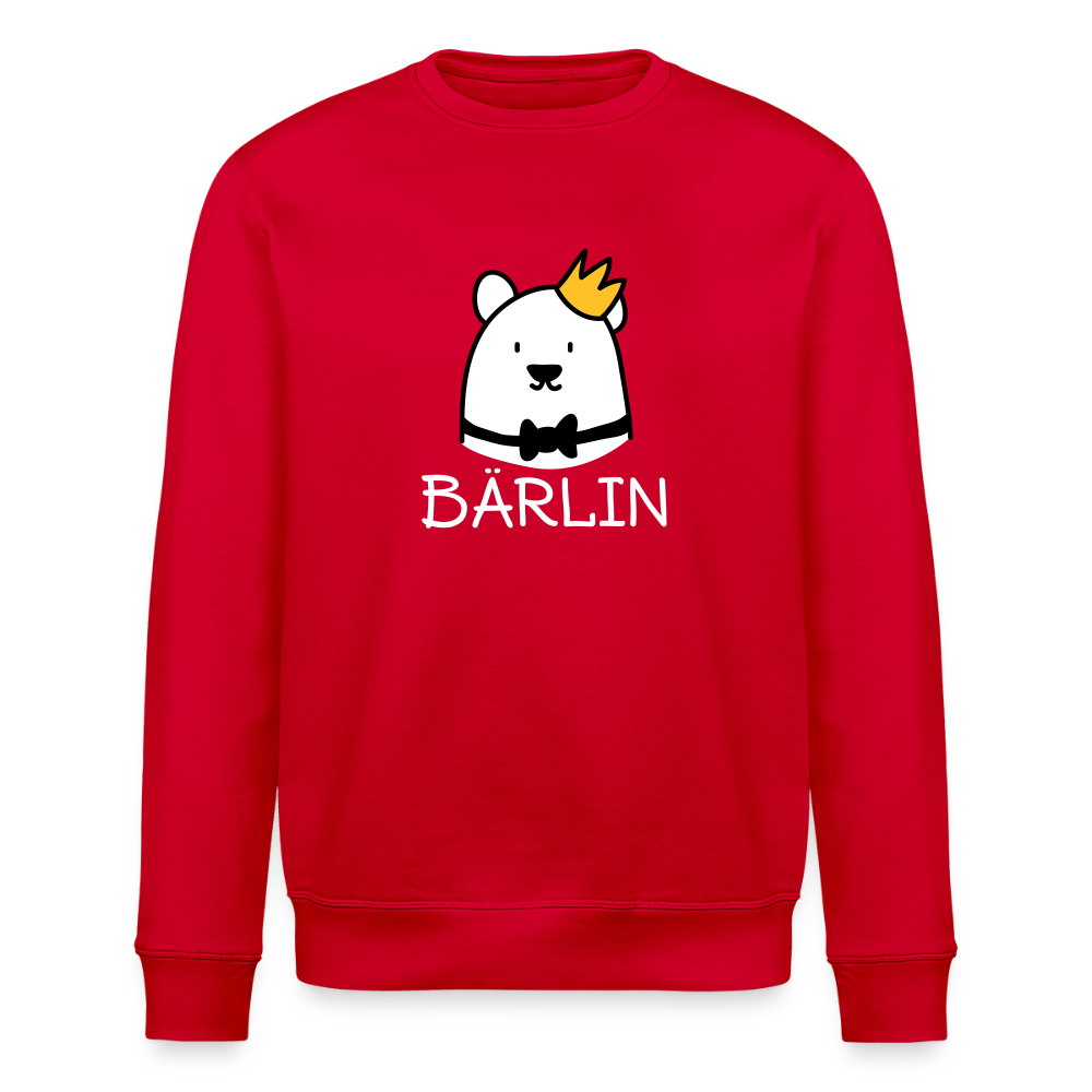 Bärlin - Unisex Bio Sweatshirt - Rot