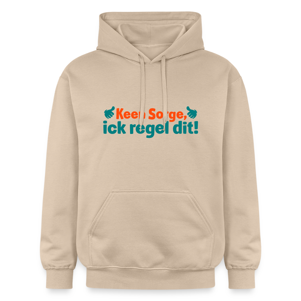 Keene Sorge, ick regel dit! - Hoodie - Sand