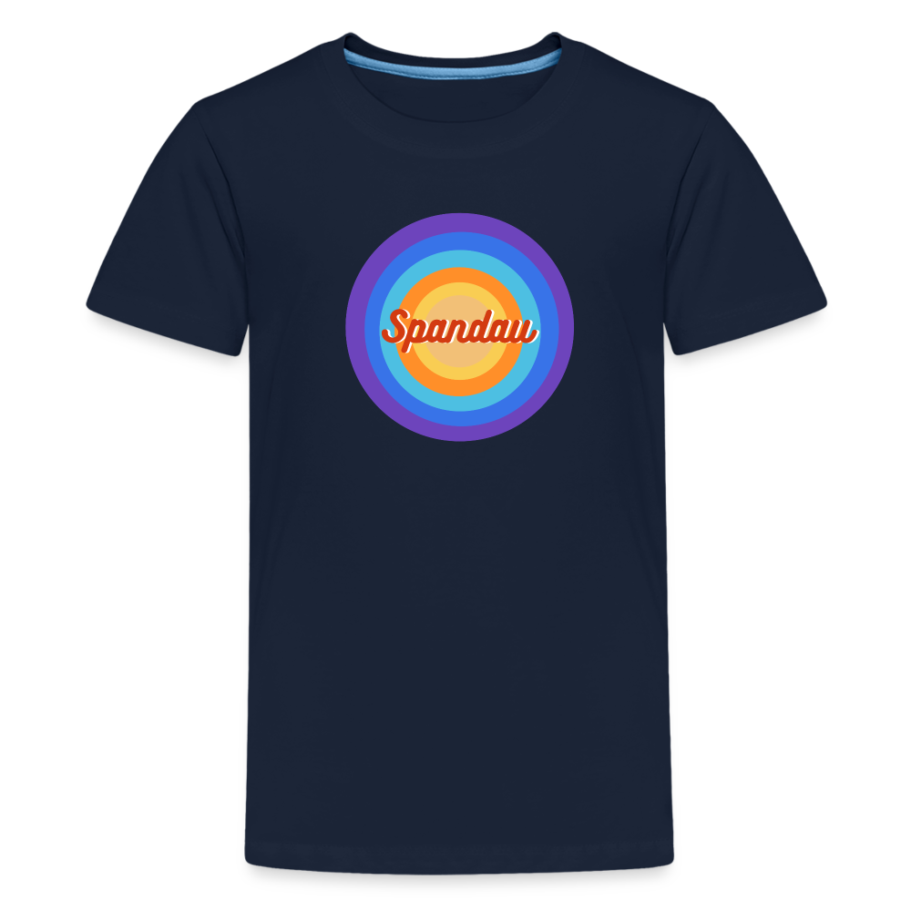 Spandau Retro - Teenager Premium T-Shirt - Navy