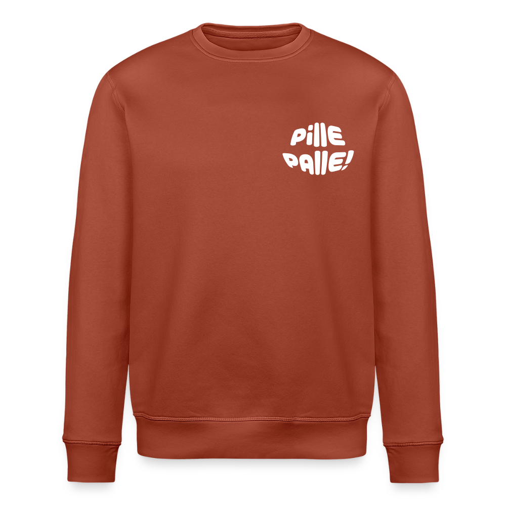 Pille Palle - Unisex Bio Sweatshirt - Terrakotta