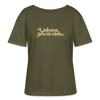 Liebensjewürzich - Relaxed Rundhals Frauen Bio-T-Shirt - Khaki