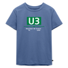 U3 - Kinder Premium T-Shirt - Taubenblau