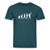 Evolution - Unisex Bio T-Shirt - Dunkles Petrol