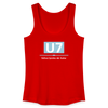 U7 - Frauen Bio Tank Top - Rot