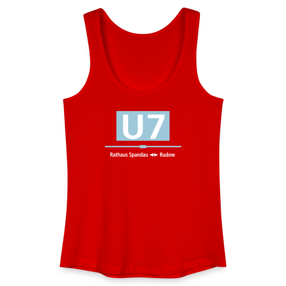 U7 - Frauen Bio Tank Top - Rot