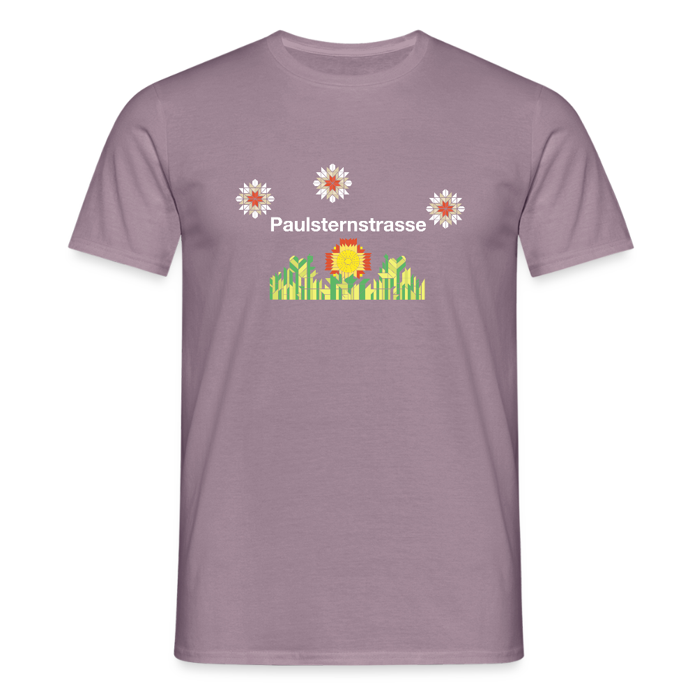 Paulsternstrasse - Männer Premium T-Shirt - Lilagrau