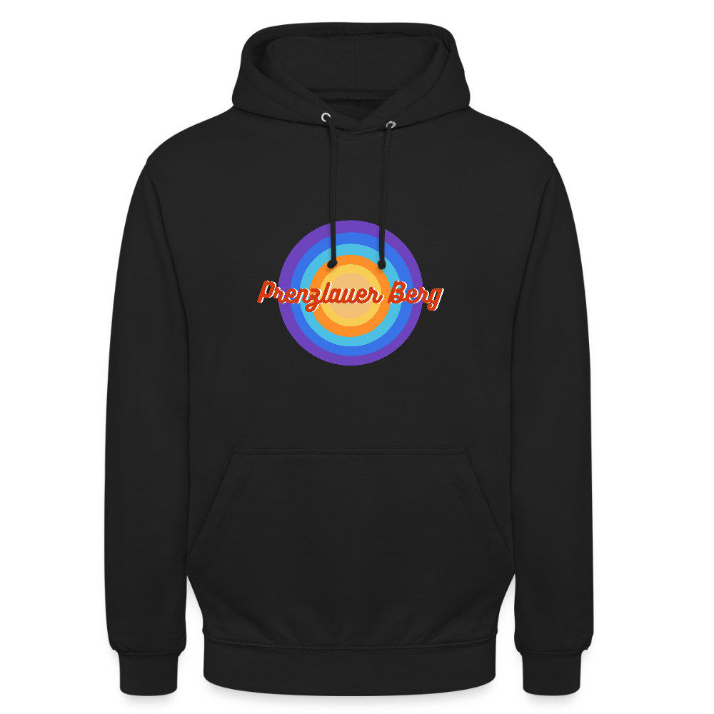 Prenzlauer Berg Retro - Unisex Hoodie - Schwarz