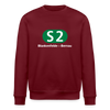 S2 - Unisex Bio Sweatshirt - Burgunderrot