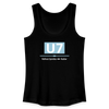 U7 - Frauen Bio Tank Top - Schwarz