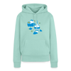 Berliner Bär bei Nacht - Frauen Premium Hoodie - Mint 